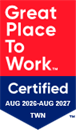 Great Place To Work-Certified 2026 - 2027